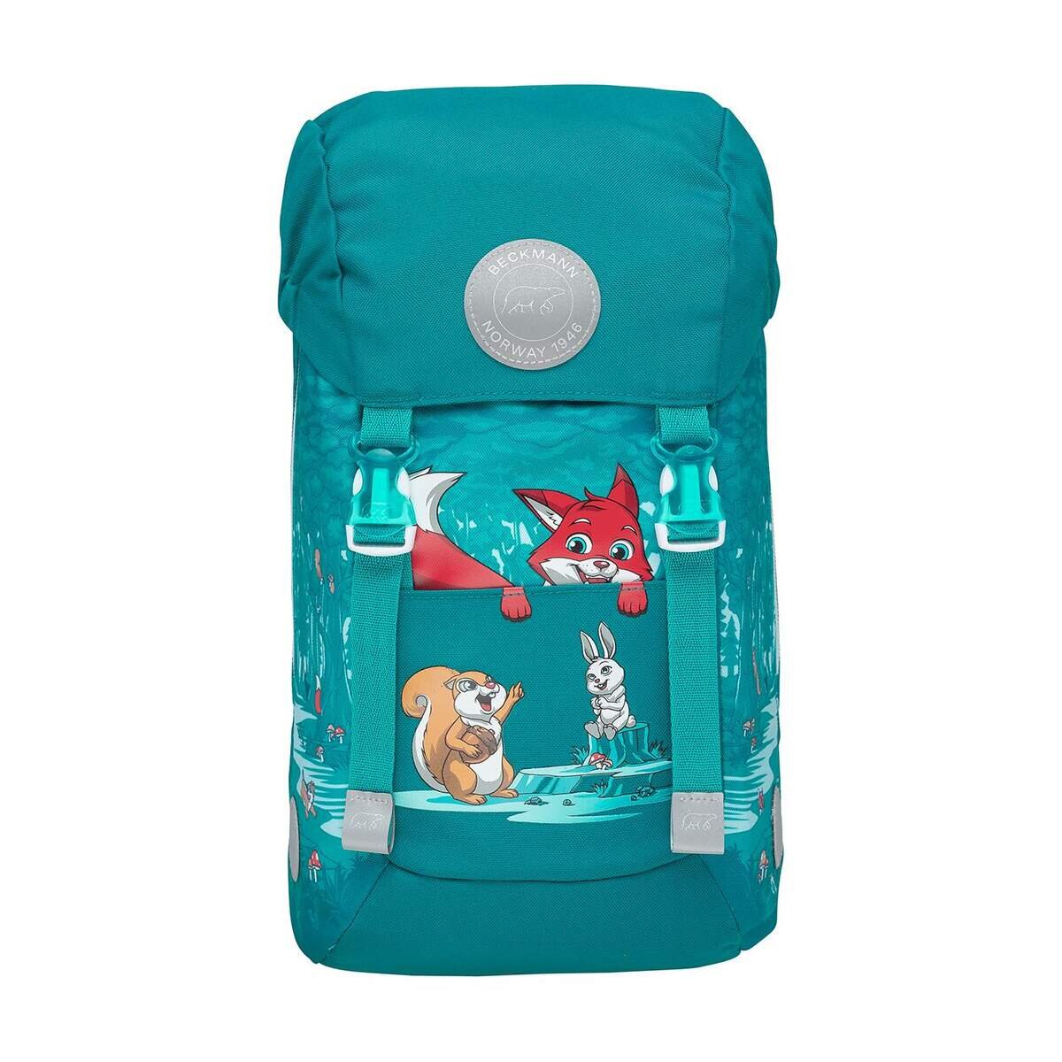 Beckmann Kindergarten Wanderrucksack, 12 Liter Forest