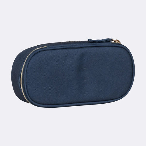 Beckmann Ovales Schlamperetui Sport Blue Gold