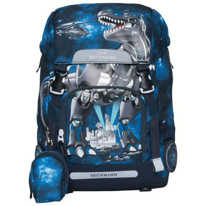 Beckmann Schulranzen Classic 6tlg. Set Tech Rex