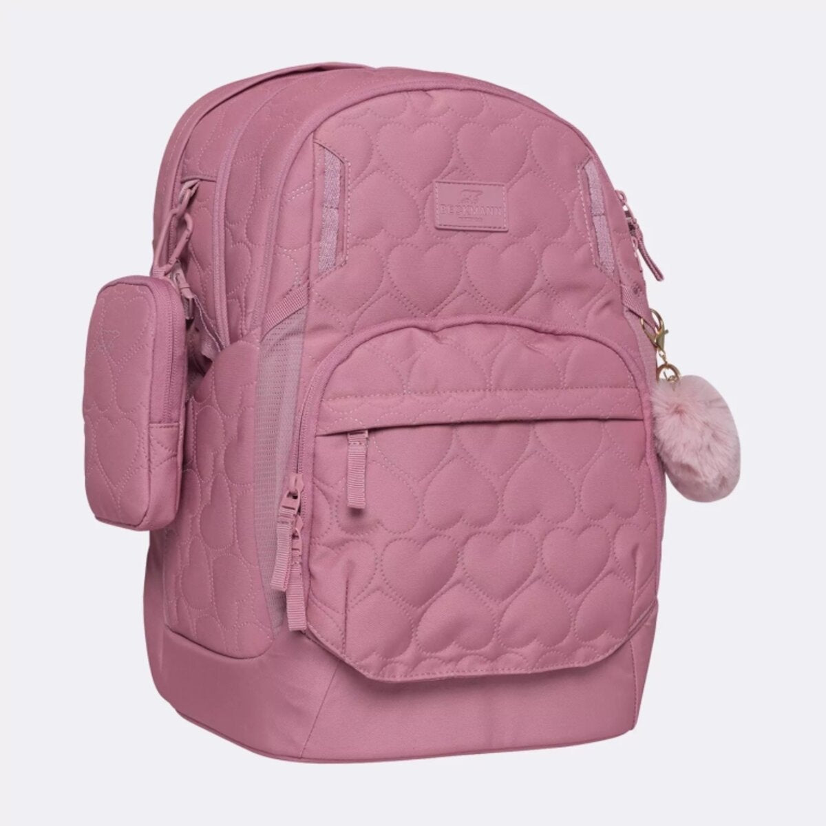 Beckmann Schulranzen Sport Air Padded Heart Rose
