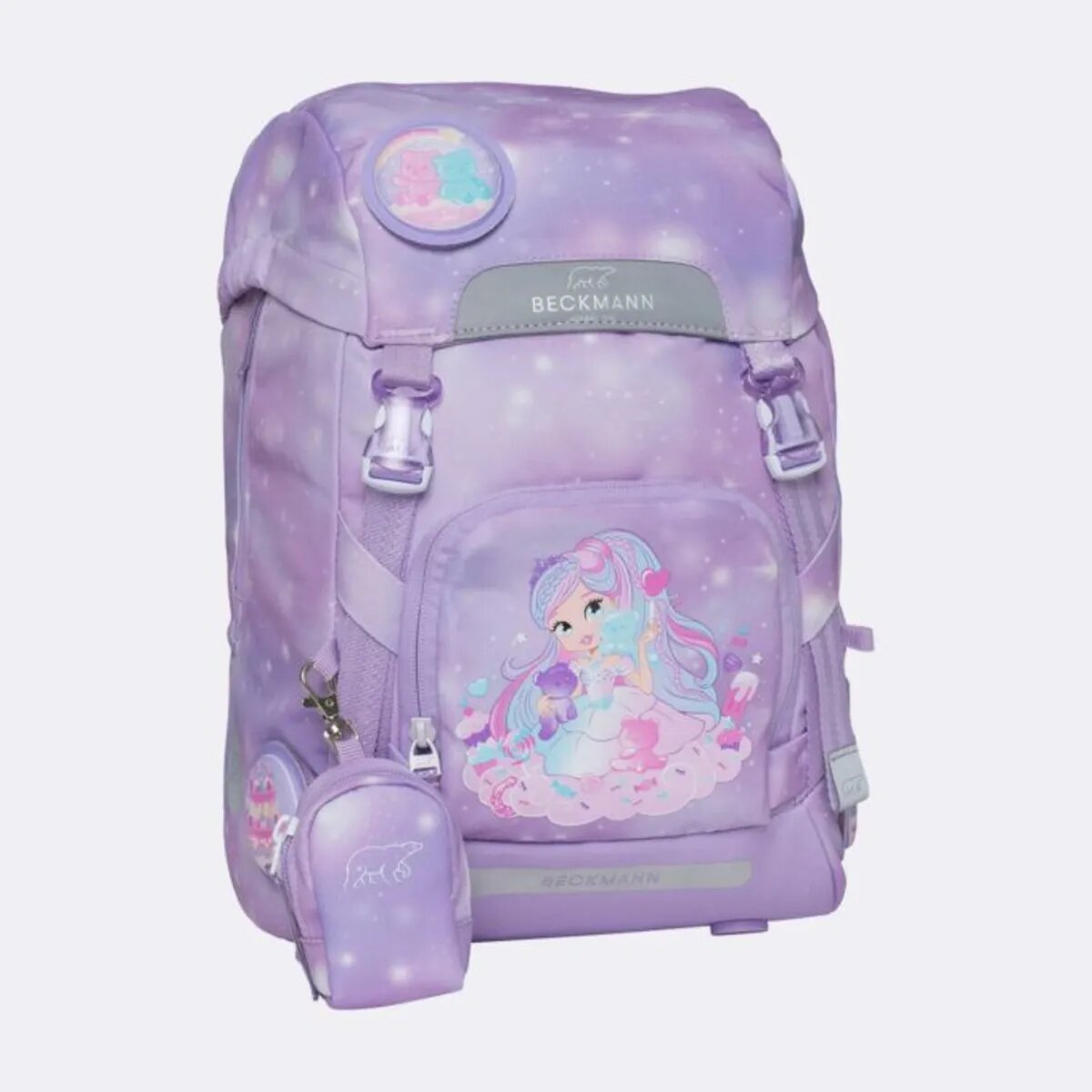 Beckmann Schulrucksack-Set Classic "Candy"  7-teilig