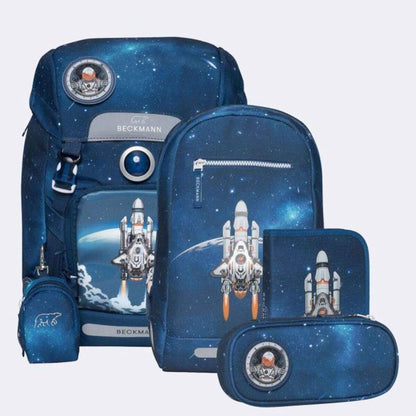 Beckmann Schulrucksack-Set Classic "Space Mission", 6-teilig