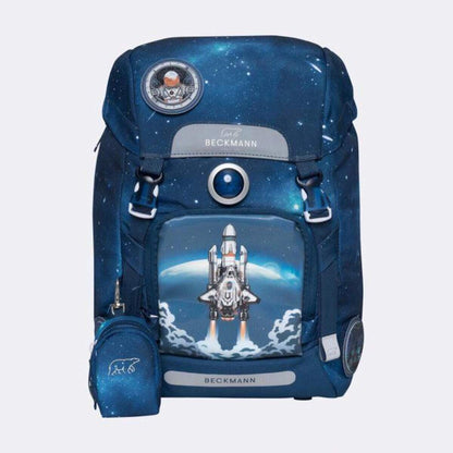 Beckmann Schulrucksack-Set Classic "Space Mission", 6-teilig