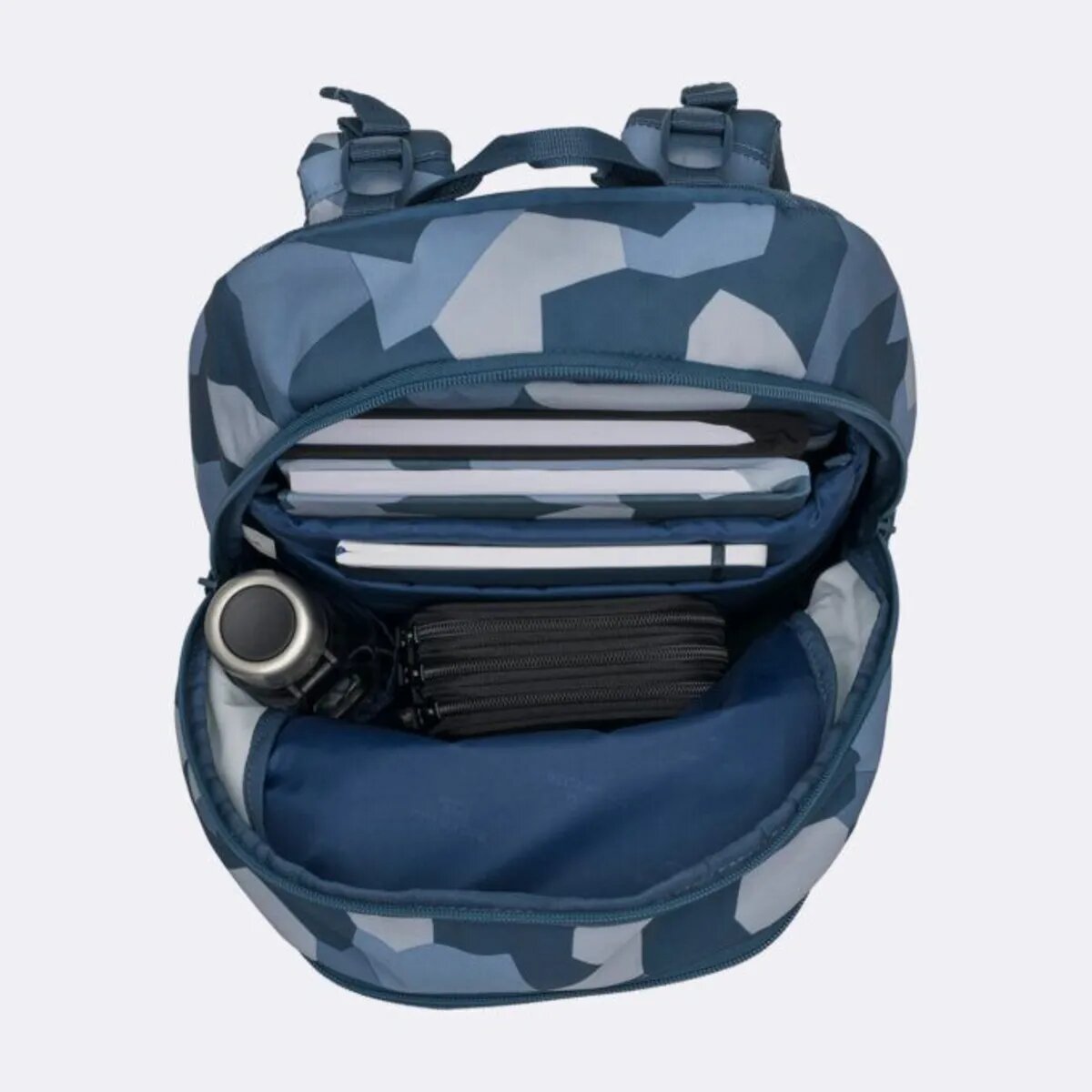 Beckmann Schulrucksack Sport Junior, Blue Camo