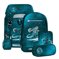 Beckmann Schulrucksackset Classic 22 Ninja Master, 6-teilig