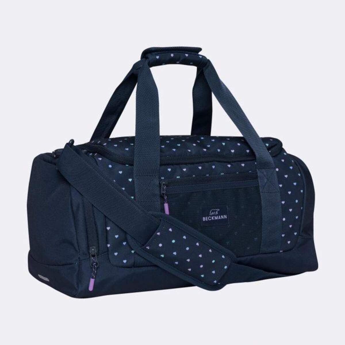 Beckmann Sport Duffelbag, Blue Hearts