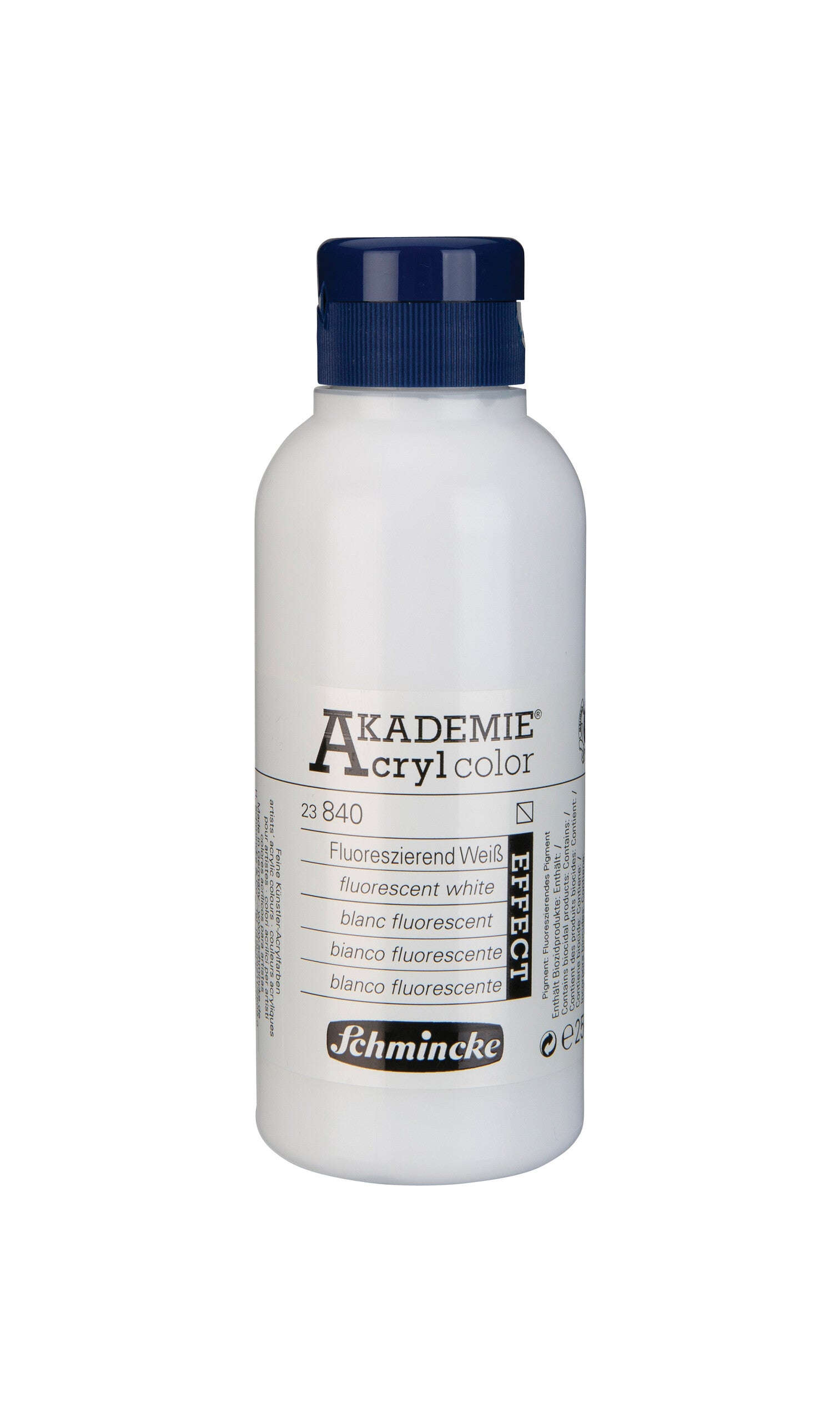 AKADEMIE Acryl color 250ml Fluoreszierend Weiß