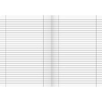BRUNNEN Schulheft Young Vivendi A4, liniert, Liniatur 27, 16 Blatt