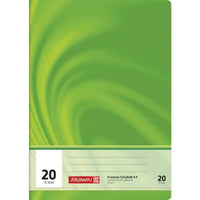 BRUNNEN Schulheft Young Vivendi A4, blanko, Liniatur 20, 16 Blatt