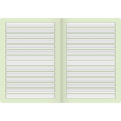 BRUNNEN Schulheft Young Vivendi A4, liniert, Liniatur 1, 16 Blatt