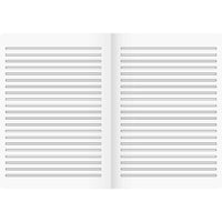 BRUNNEN Schulheft Young Vivendi A4, liniert, Liniatur 3, 16 Blatt