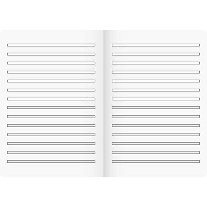 BRUNNEN Schulheft Young Vivendi A5, liniert, Liniatur 3, 16 Blatt