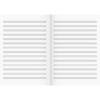BRUNNEN Schulheft Young Vivendi A5, liniert, Liniatur 3, 16 Blatt