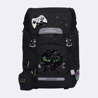 Beckmann Classic Maxi Schulranzen 6-teiliges Set, Pixel