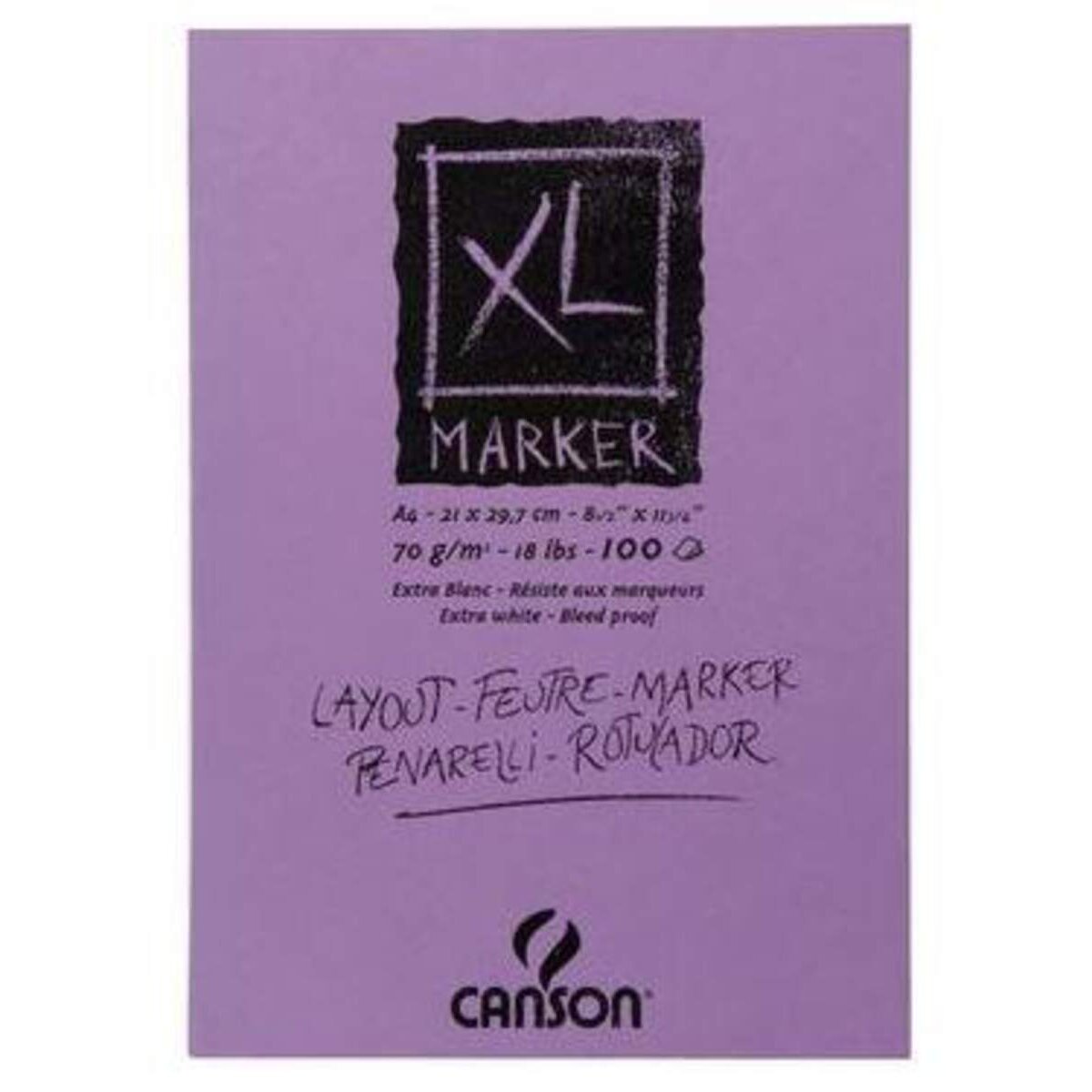 Canson Skizzen- und Studienblock "XL MARKER", DIN A4