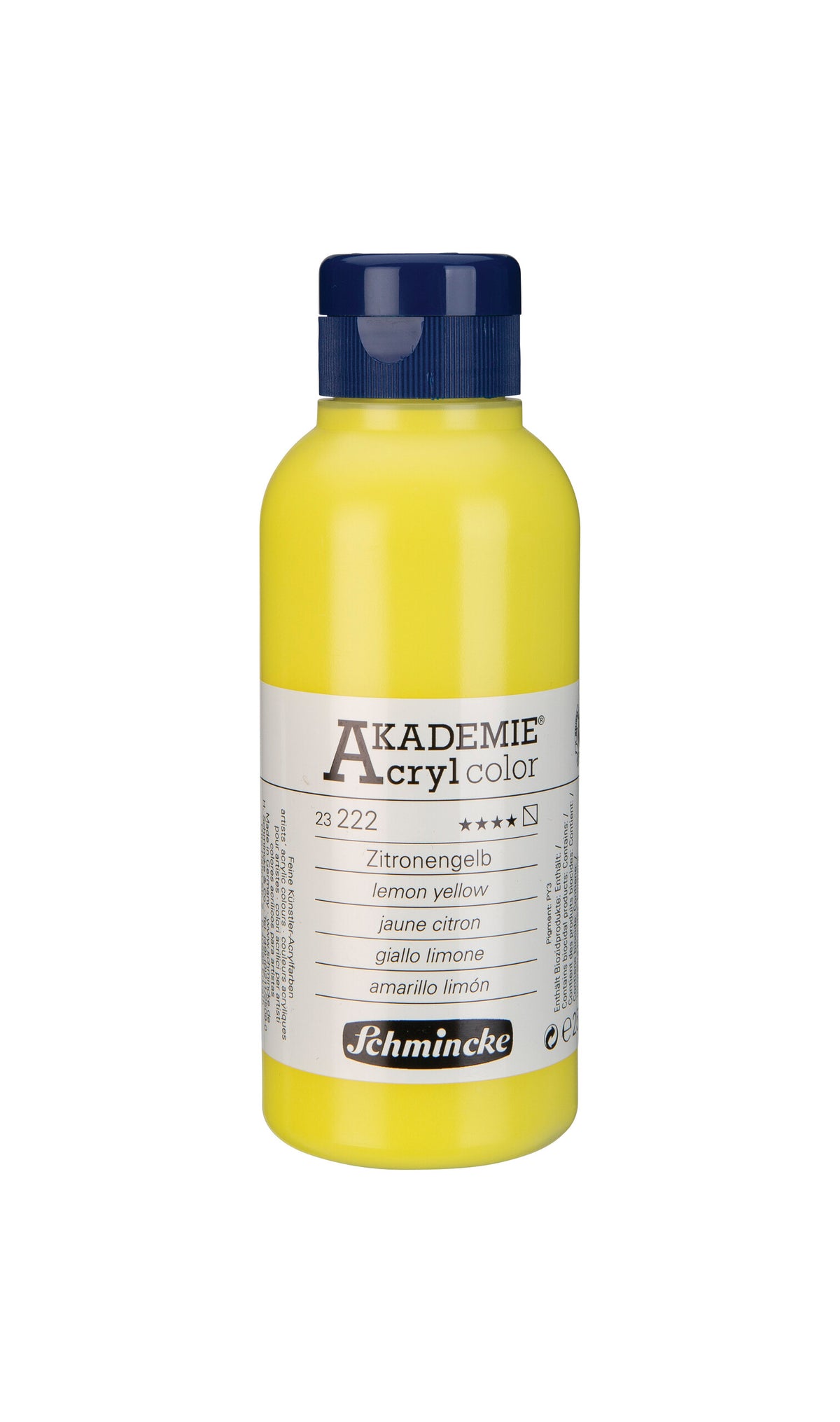 AKADEMIE Acryl color 250ml Zitronengelb