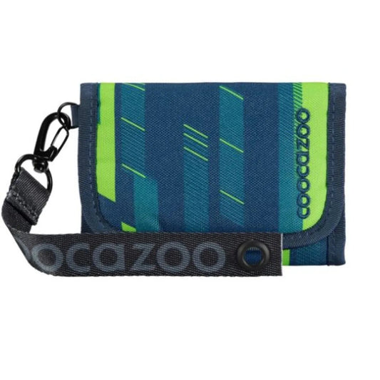 Coocazoo Geldbörse, Lime Stripe
