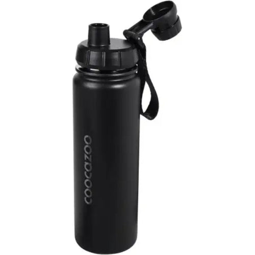 Coocazoo Isolierte Edelstahl-Trinkflasche, Black