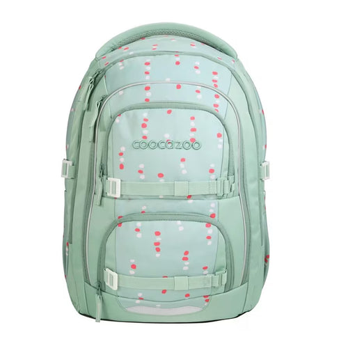 Coocazoo Rucksack PORTER Dancing Dots grün 35 Liter