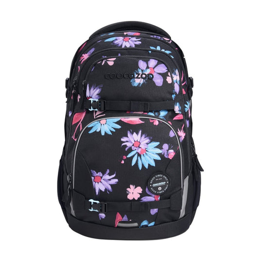 Coocazoo Rucksack PORTER Floral Artnight schwarz 35 Liter