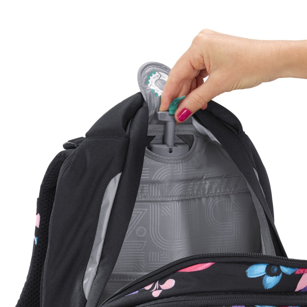 Coocazoo Rucksack PORTER Floral Artnight schwarz 35 Liter