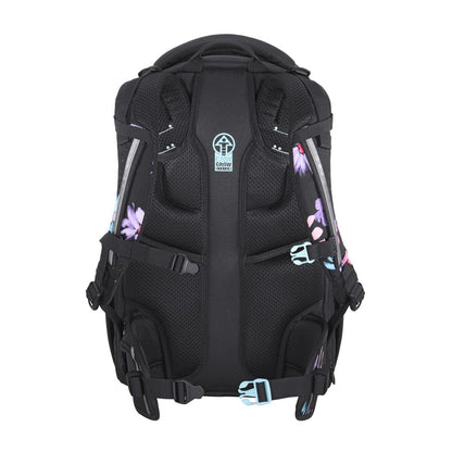 Coocazoo Rucksack PORTER Floral Artnight schwarz 35 Liter