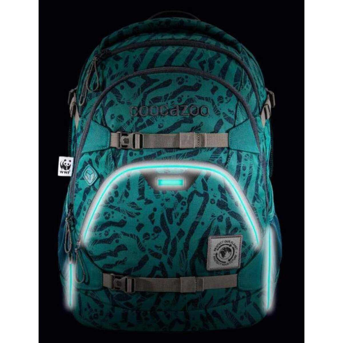 Coocazoo ScaleRale Schulrucksack WWF Pine-Track