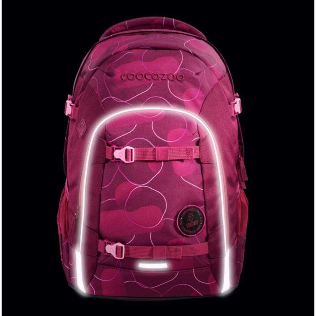 Coocazoo Schulrucksack Joker Berry Bubbles