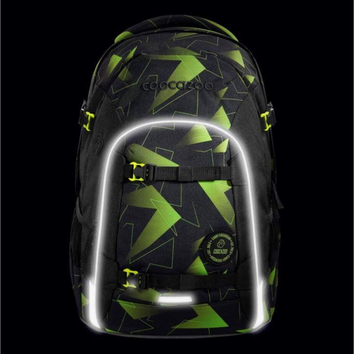 Coocazoo Schulrucksack Joker Lime Flash