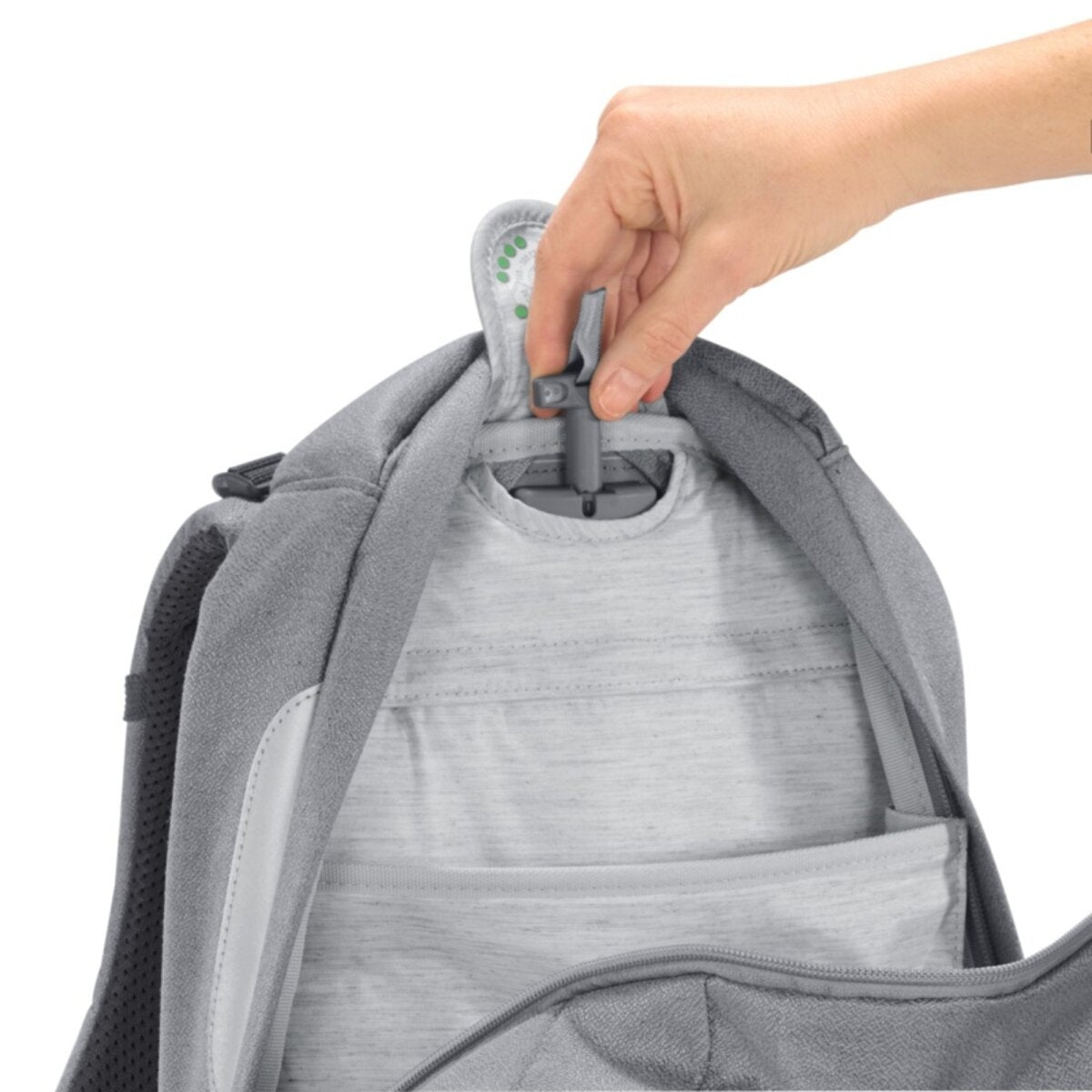 Coocazoo Schulrucksack MATE Mixed Silver Dust grau 30 Liter