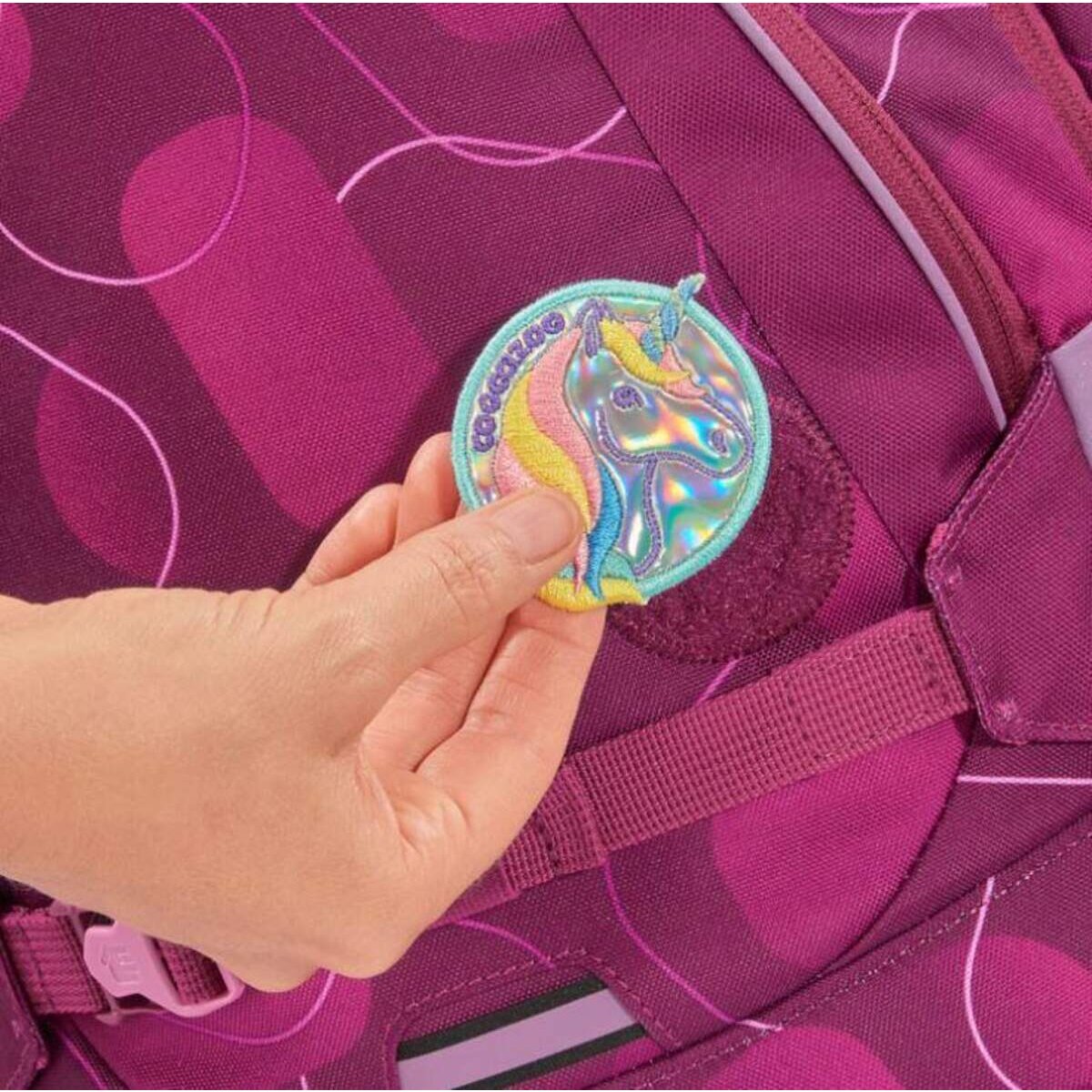 Coocazoo Schulrucksack Porter Berry Bubbles