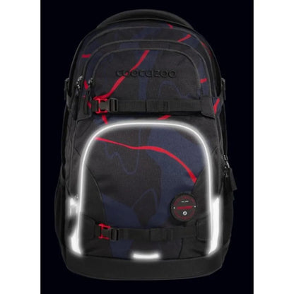 Coocazoo Schulrucksack PORTER, Lava Lines