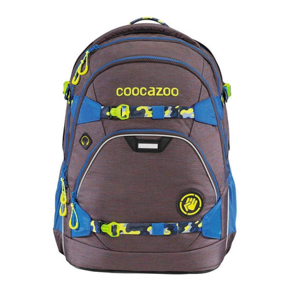 Coocazoo Schulrucksack Scale Rale Mixed Melange Blue Camou