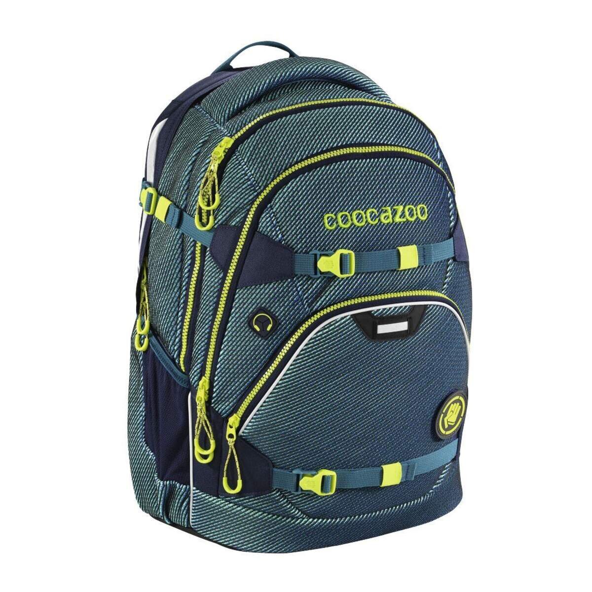 Coocazoo Schulrucksack ScaleRale, Freaka Sneaka Chameleon Blue