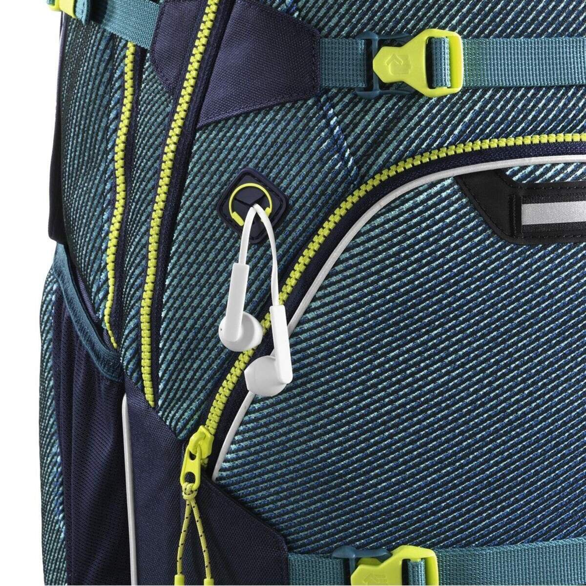 Coocazoo Schulrucksack ScaleRale, Freaka Sneaka Chameleon Blue