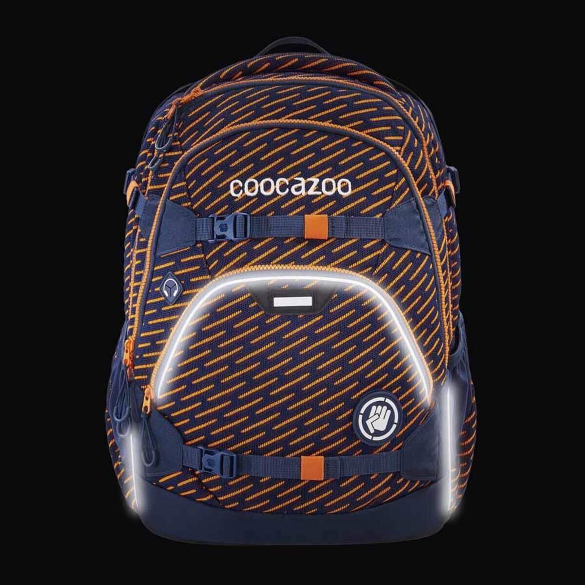 Coocazoo Schulrucksack ScaleRale FreakaSneaka Orange Blue