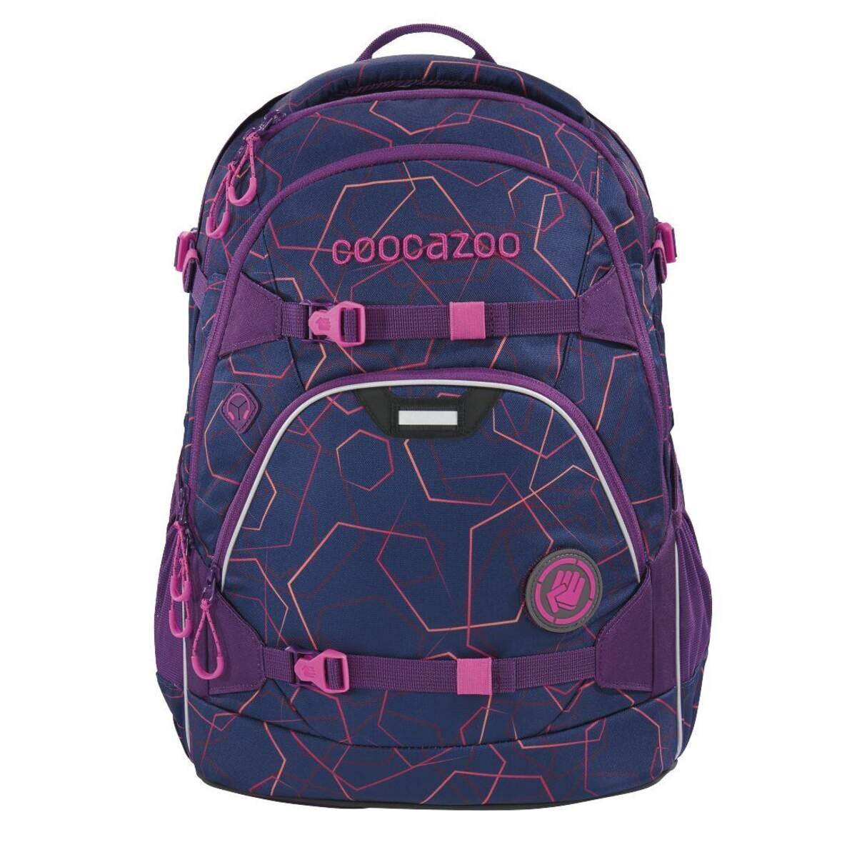 Coocazoo Schulrucksack ScaleRale, Laserbeam Plum