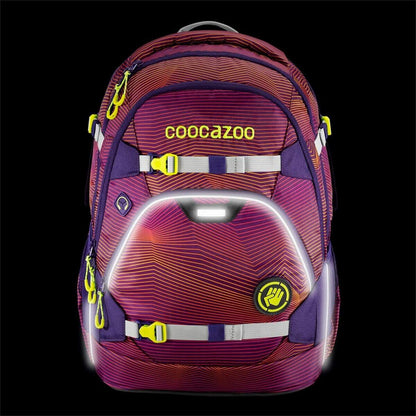 Coocazoo Schulrucksack ScaleRale Soniclights Purple