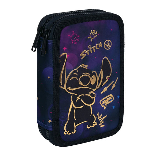 CoolPack Disney Stitch Gold Jumper, befülltes Etui mit 2 Fächern