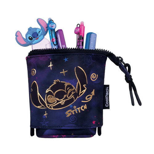 CoolPack Disney Stitch Gold stehendes Federmäppchen höhenverstellbar