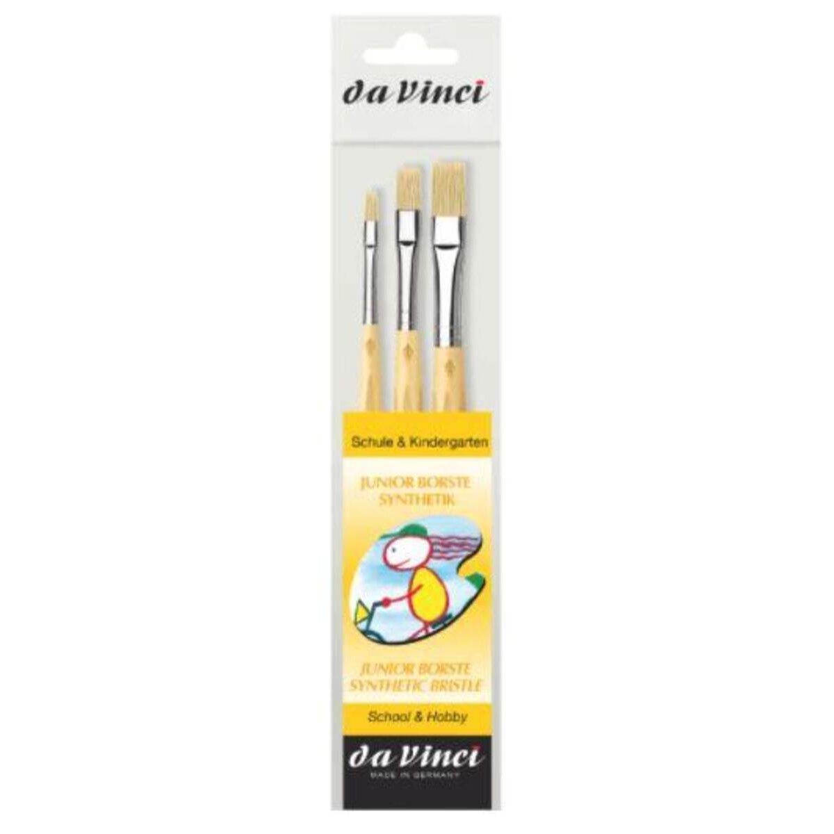 Da Vinci Set Junior Borste Serie 329, 3 Stück