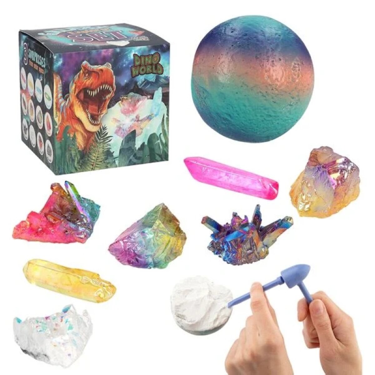 Depesche Dino World Galaxy Explorer Set Ausgrabungsset