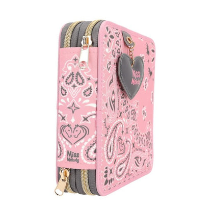 Depesche Miss Melody 2-Fach Federtasche mit Anhänger BANDANA
