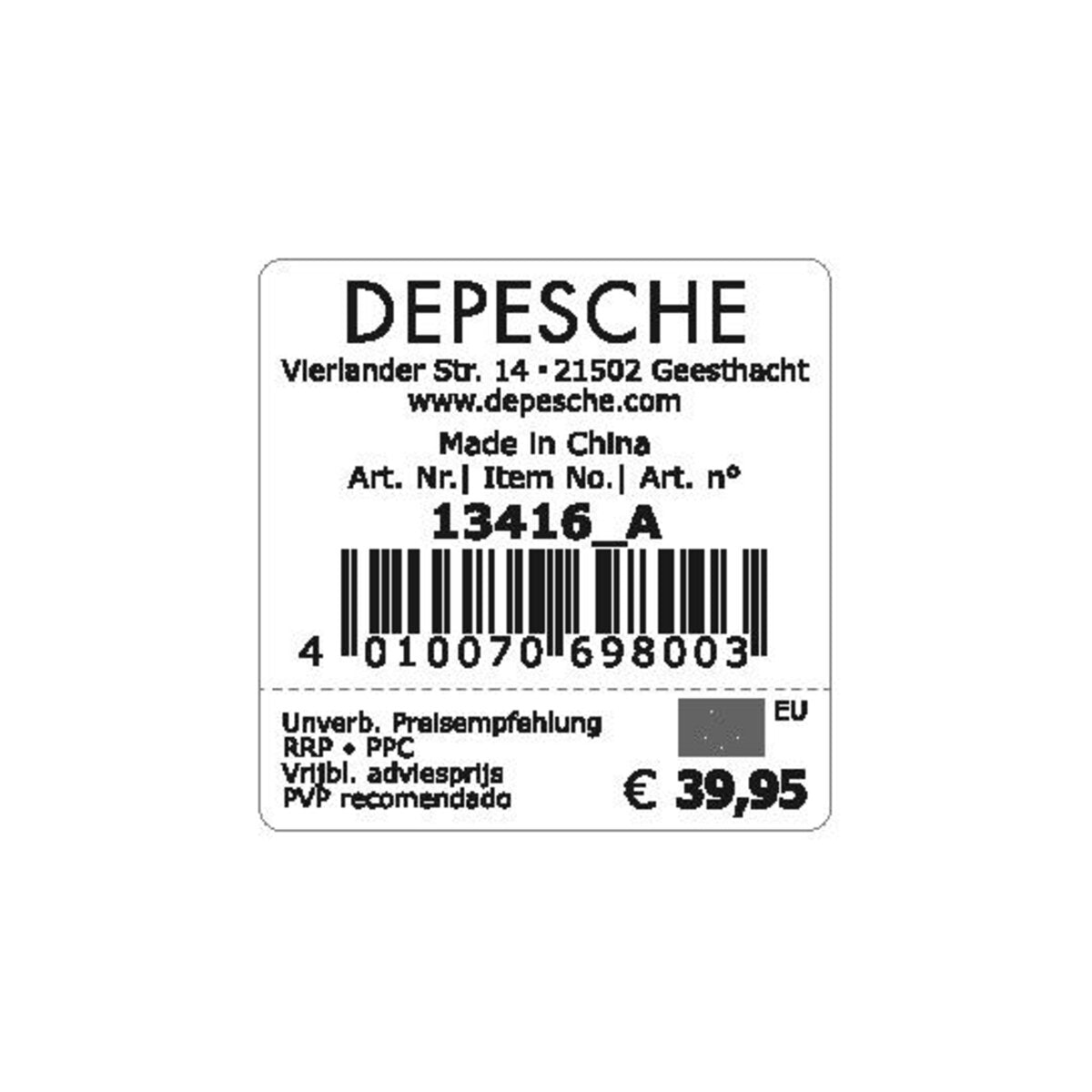 Depesche Miss Melody 3 Fach Federtasche LED Pferde