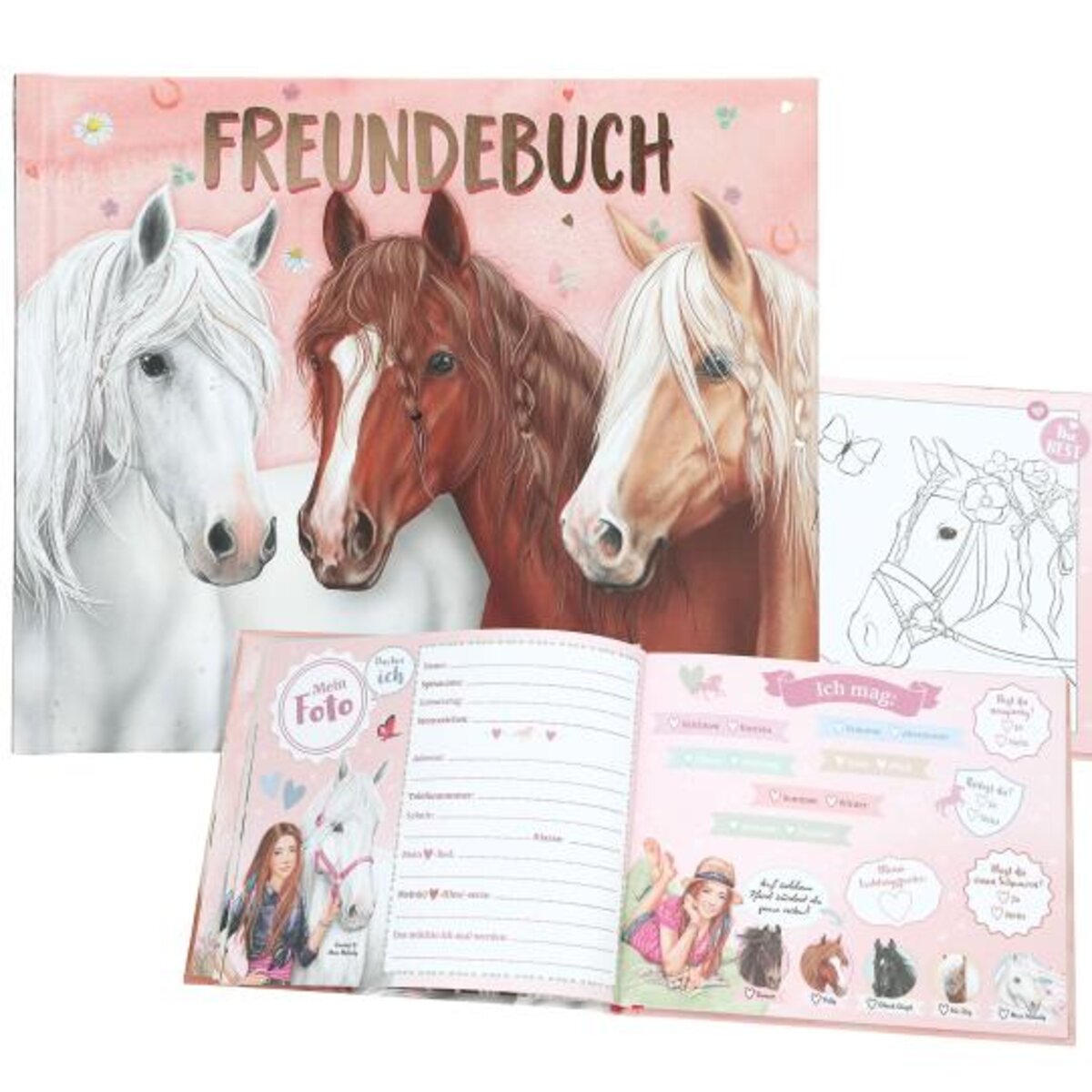 DEPESCHE 0013938 Miss Melody Freundebuch, Motiv 1