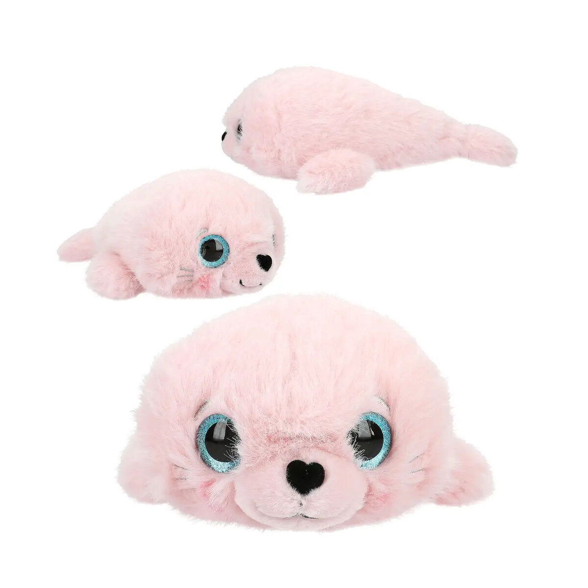Depesche 0013906 Princess Mimi Plüsch Robbe rosa ROBBY