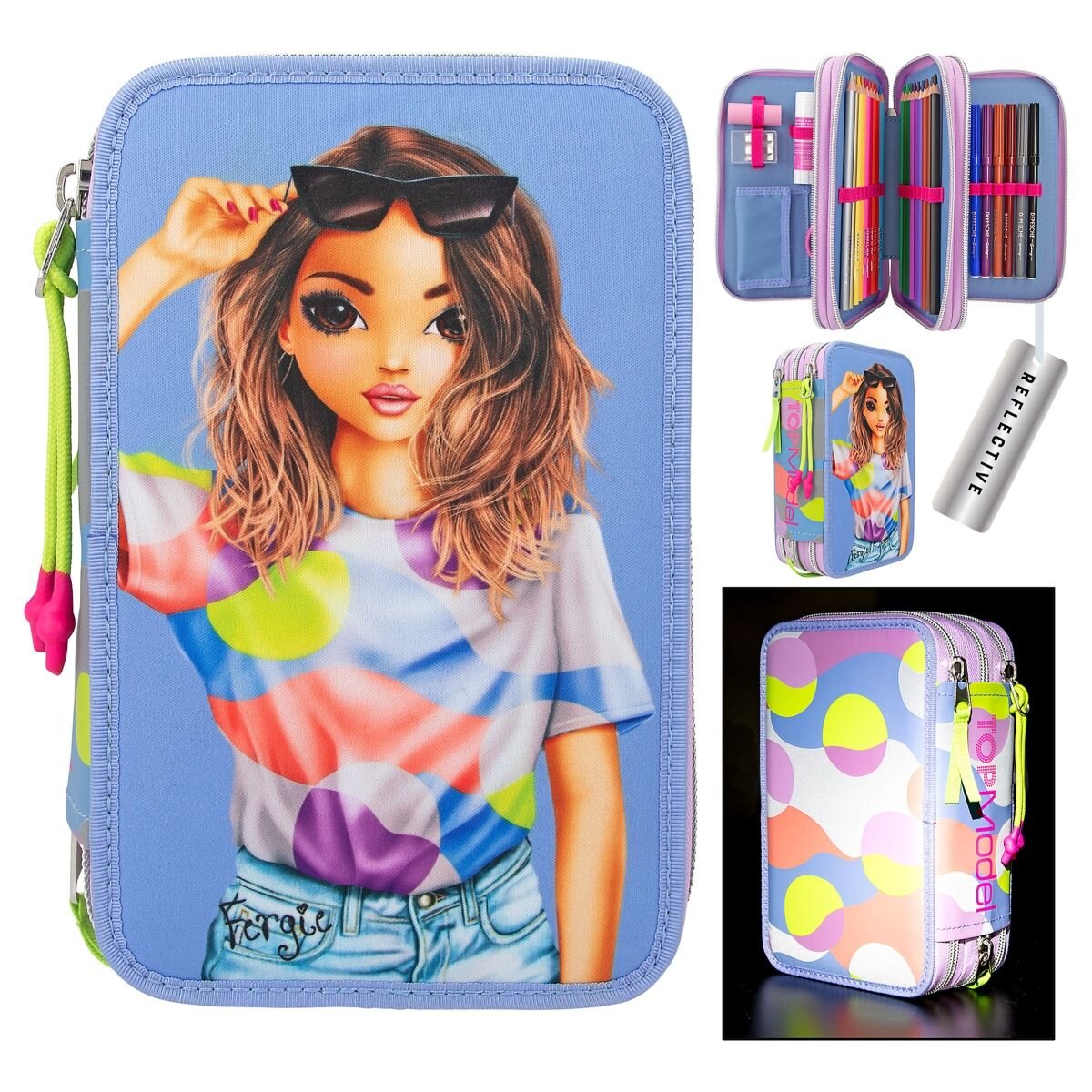 Depesche TOPModel 3-Fach  Federtasche FLASH
