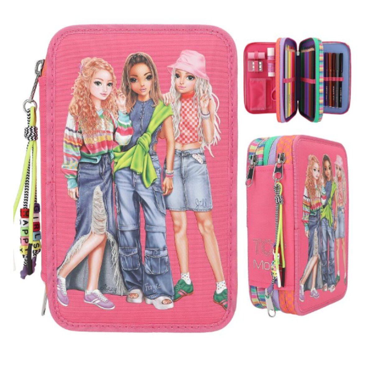 Depesche TOPModel 3-Fach Federtasche JOY