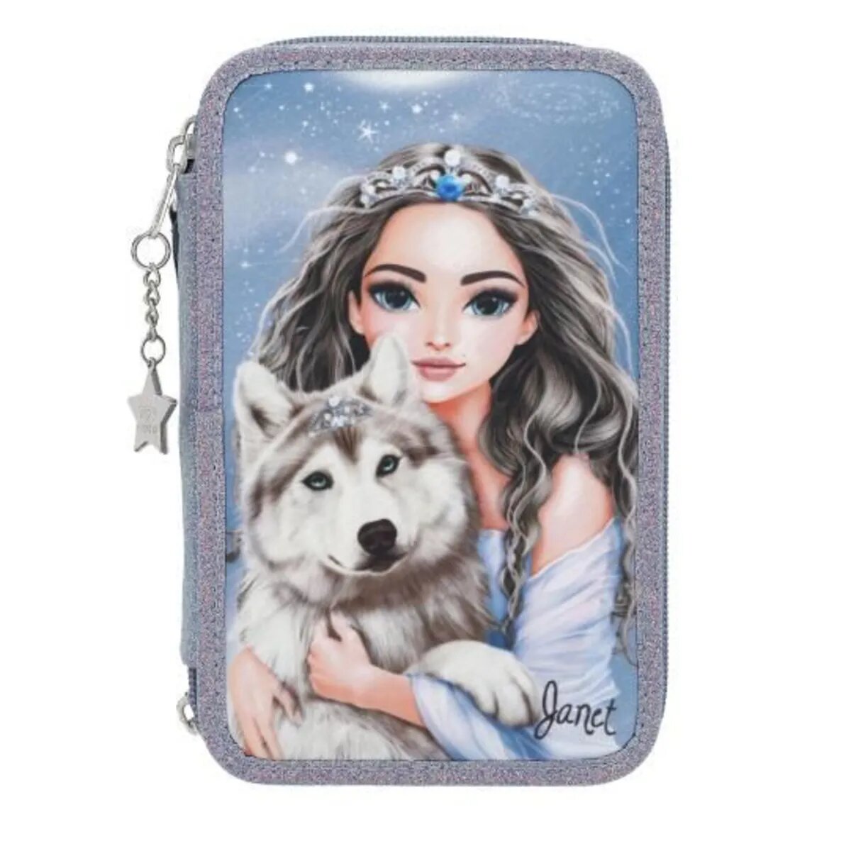 Depesche TOPModel 3 Fach Federtasche WOLF
