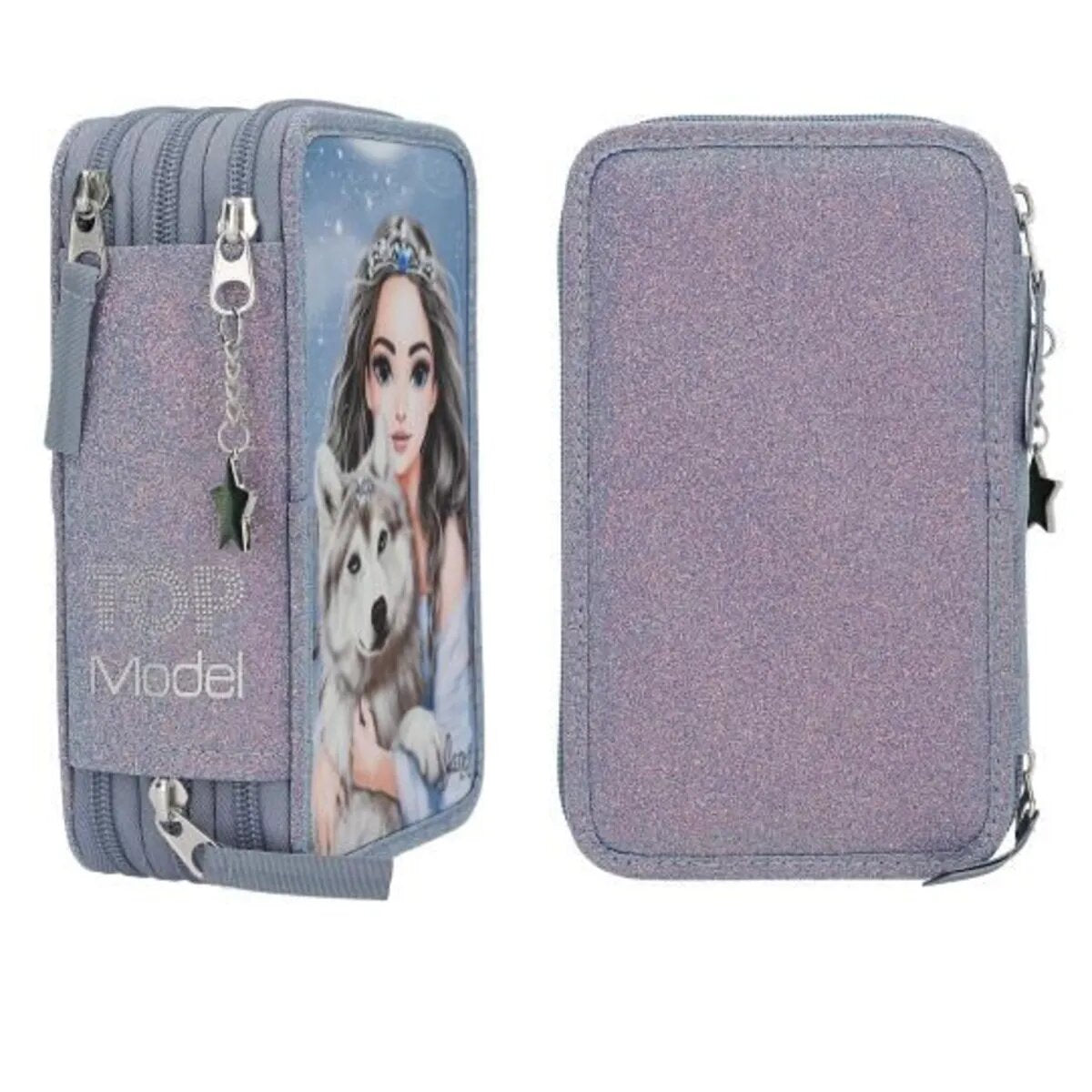 Depesche TOPModel 3 Fach Federtasche WOLF